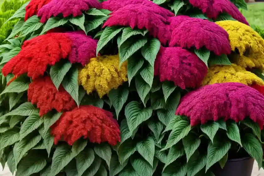 Joseph’s coat (amaranthus tricolor)