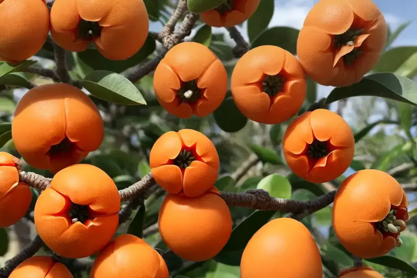 Kaki (diospyros kaki ‘fuyu’) — photo 2