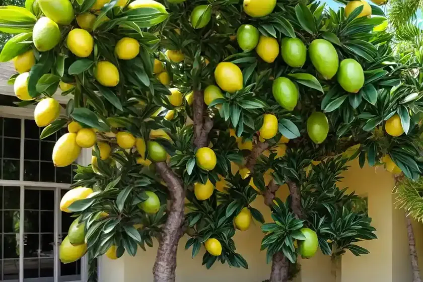Key lime tree (citrus aurantifolia) — photo 2