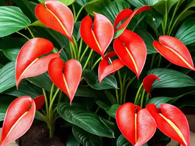 King Anthurium (Anthurium Veitchii)