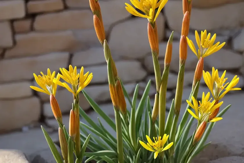 King’s spear (asphodeline lutea)