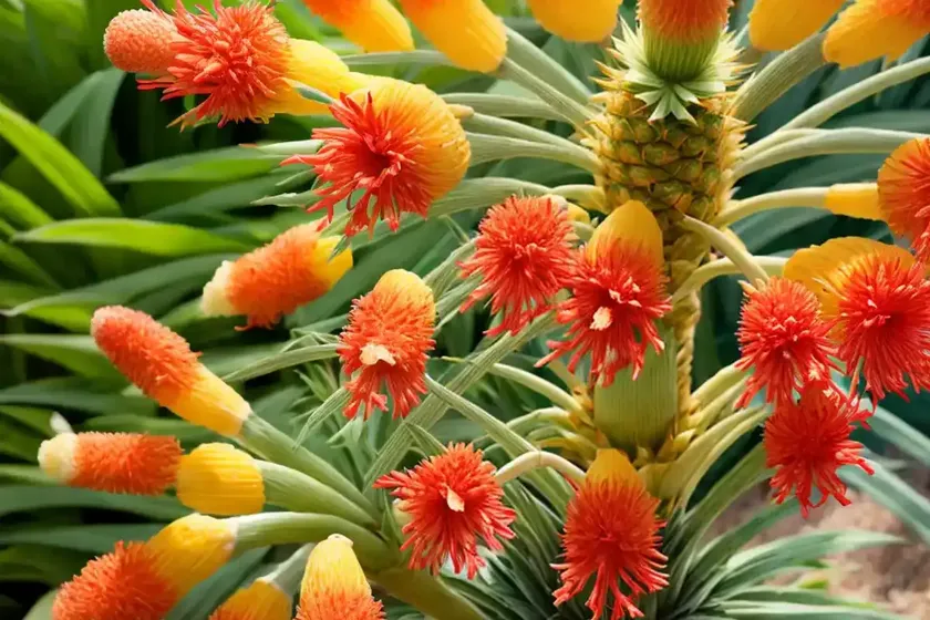 Kniphofia ‘pineapple popsicle’ (red hot poker) — photo 3