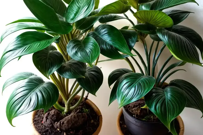 Kokedama (philodendron kokedama) — photo 3