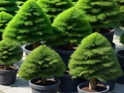 Korean Fir (Abies Koreana ‘Silberlocke’)