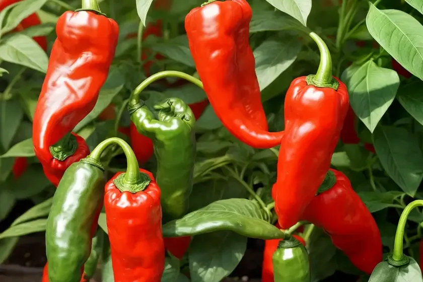 Korean hot pepper (capsicum annuum)