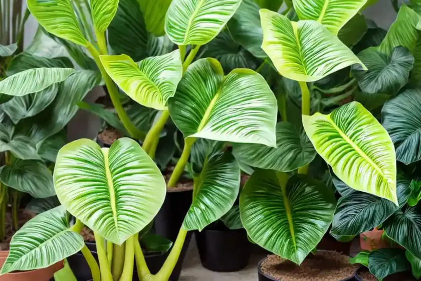 Kris plant (alocasia sanderiana) — photo 2