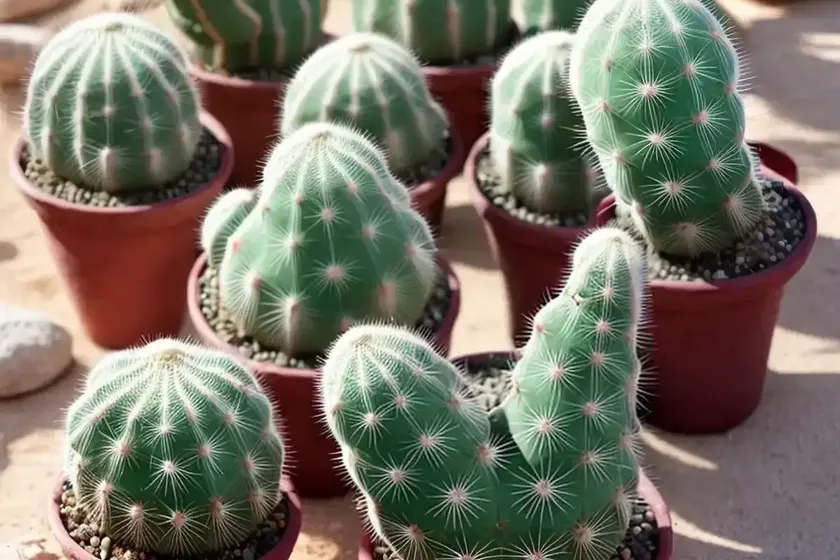 Ladyfinger cactus (mammillaria elongata) — photo 2