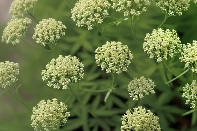 Lamarck’s bedstraw (galium divaricatum) — photo 3