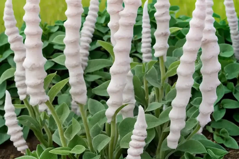 Lamb’s ears (stachys byzantina ‘striped phantom’) — photo 2