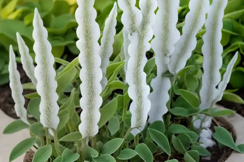 Lamb’s ears (stachys lavandulifolia)