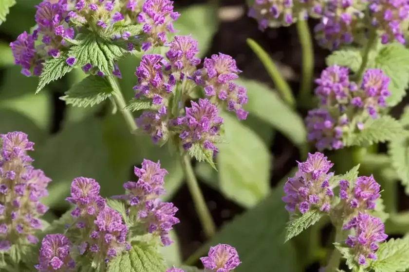 Lamium maculatum (spotted dead nettle)