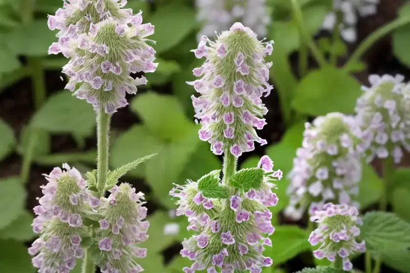 Lamium maculatum ‘white nancy’ (spotted dead nettle) — photo 3