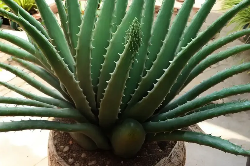 Large chimanimani aloe (aloe munchii)