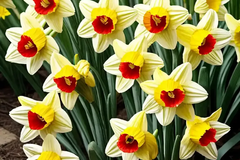 Large-cupped daffodil (narcissus ‘brooke ager’) — photo 3