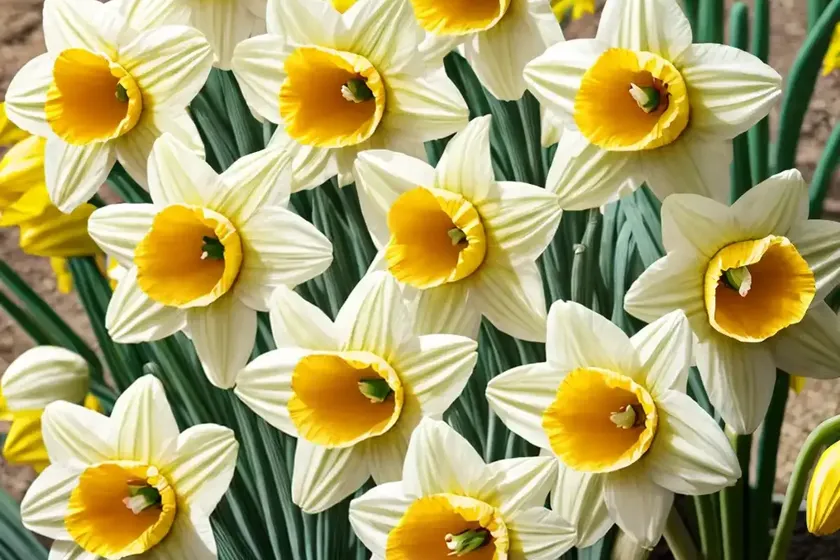 Large-cupped daffodil (narcissus ‘brooke ager’)