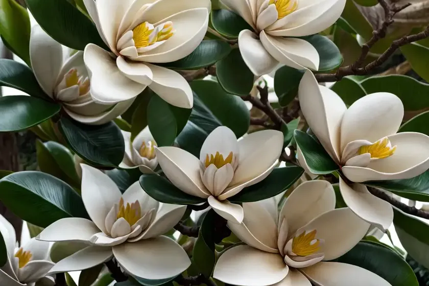 Large-flowered Magnolia (Magnolia Grandiflora ‘Little Gem’) — photo 2