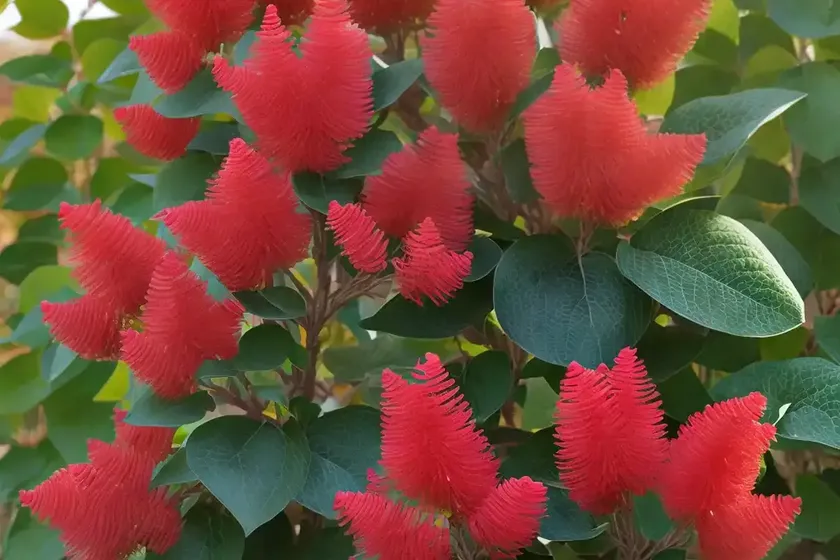 Large fothergilla (fothergilla major ‘red licorice’) — photo 2