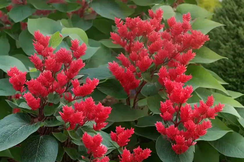 Large fothergilla (fothergilla major ‘red licorice’) — photo 3