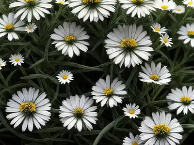 Large Mountain Daisy (Celmisia Semicordata)