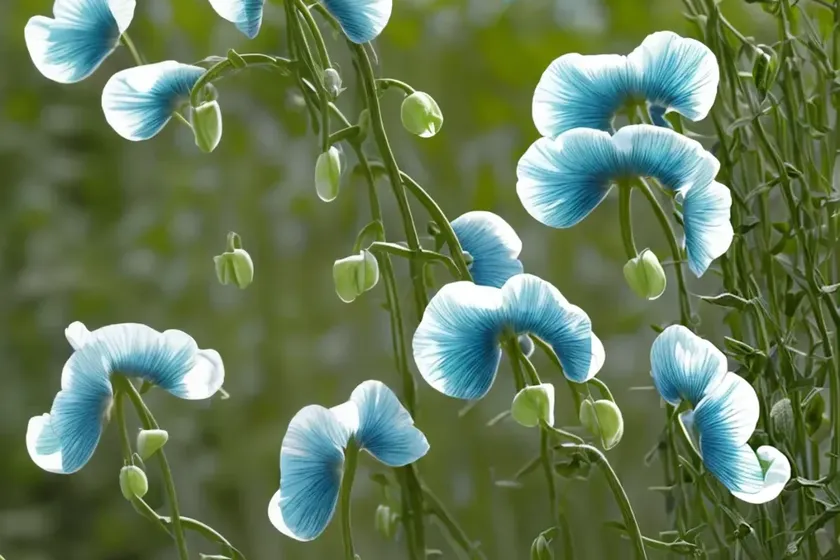 Lathyrus odoratus ‘america’ (sweet pea) — photo 2