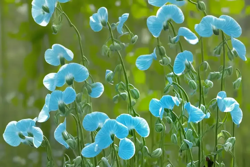 Lathyrus Odoratus ‘Charlie’s Angel’ (Sweet Pea) — photo 2