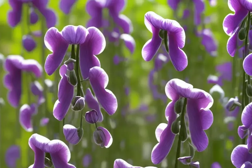 Lathyrus Odoratus ‘Mollie Rilstone’ (Sweet Pea)