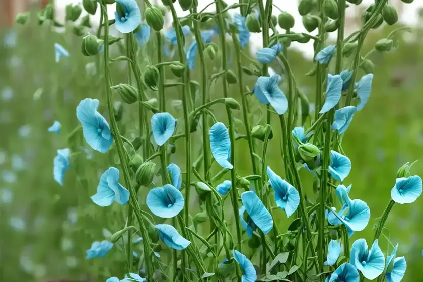 Lathyrus odoratus x belinensis ‘erewhon’ (sweet pea)
