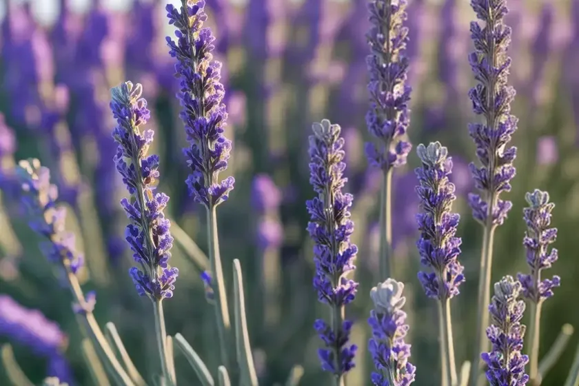 Lavandula stoechas ‘anouk white’ (spanish lavender) — photo 2