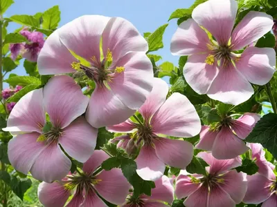 Lavatera Cretica (Malva Multiflora)