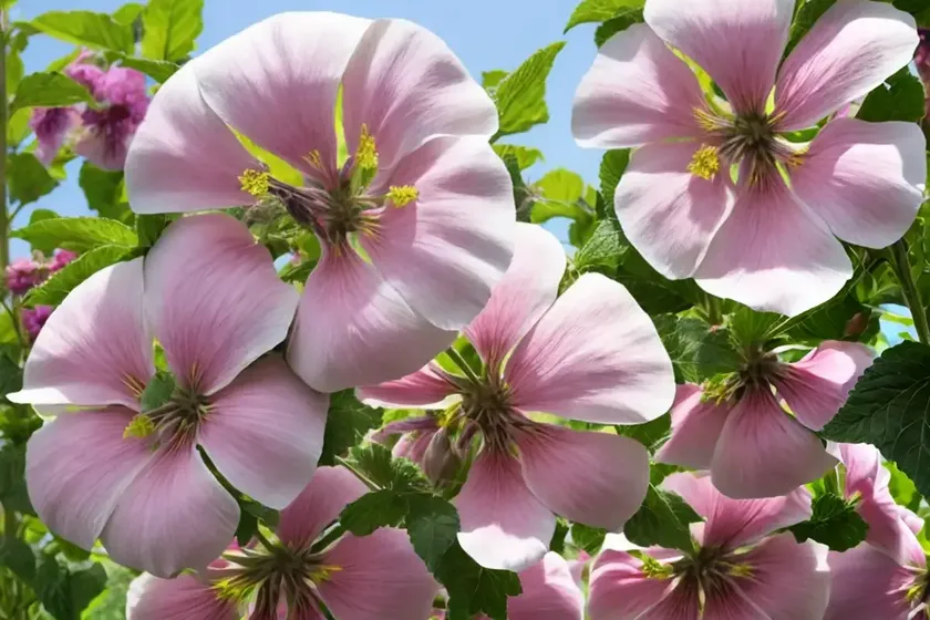 Lavatera cretica (malva multiflora)