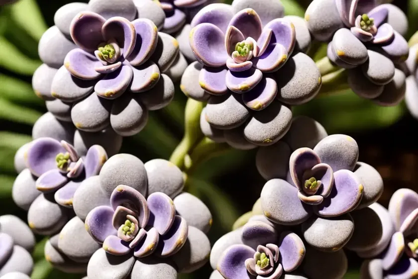 Lavender pebbles (graptopetalum amethystinum) — photo 2