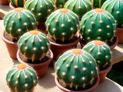 Lemon Ball Cactus (Parodia Leninghausii)