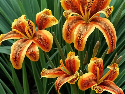 Leopard Lily (Iris Domestica)