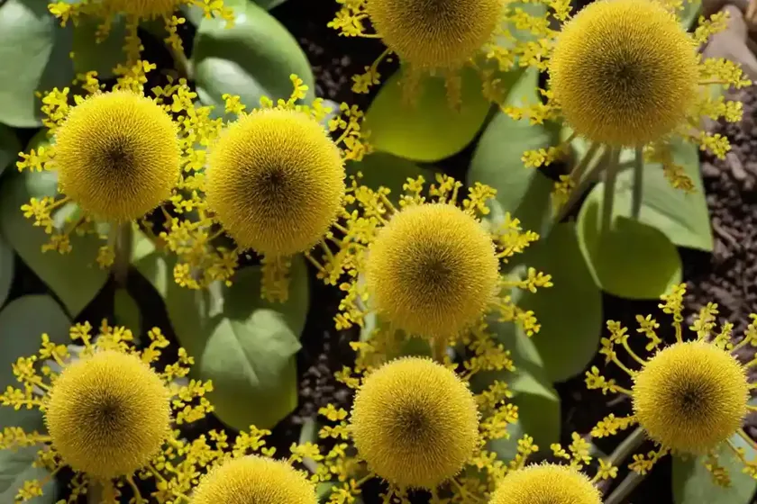 Leopard plant (ligularia dentata) — photo 2