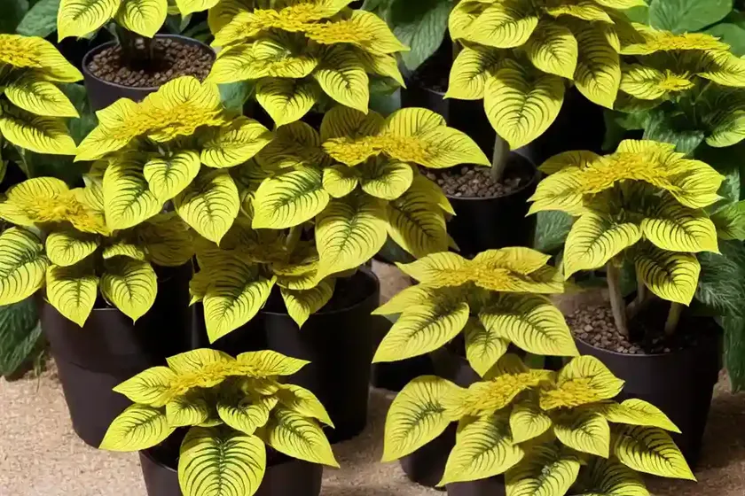 Leopard plant (ligularia dentata ‘othello’)