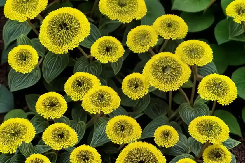Leopard plant (ligularia przewalskii) — photo 3