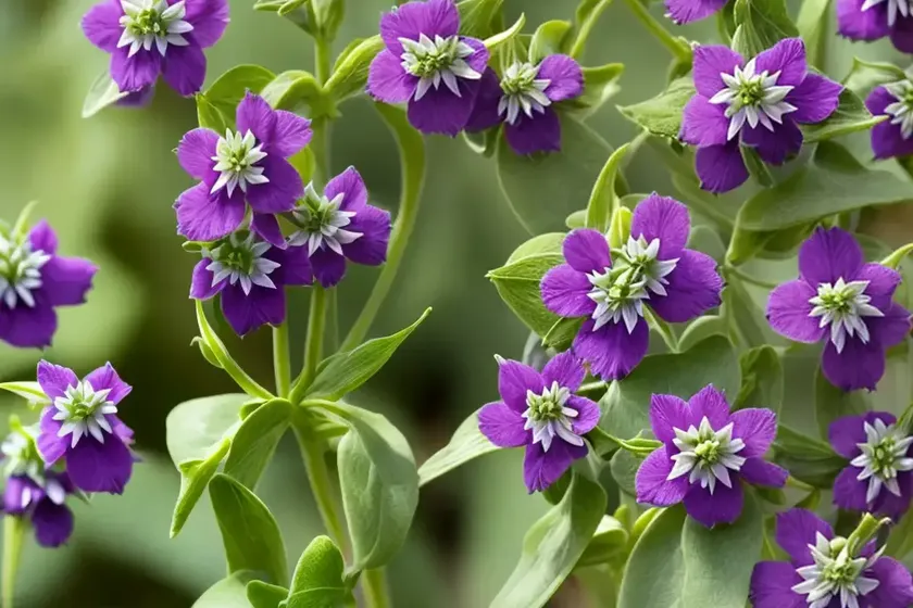 Lesser honeywort (cerinthe major ‘purpurascens’) — photo 3