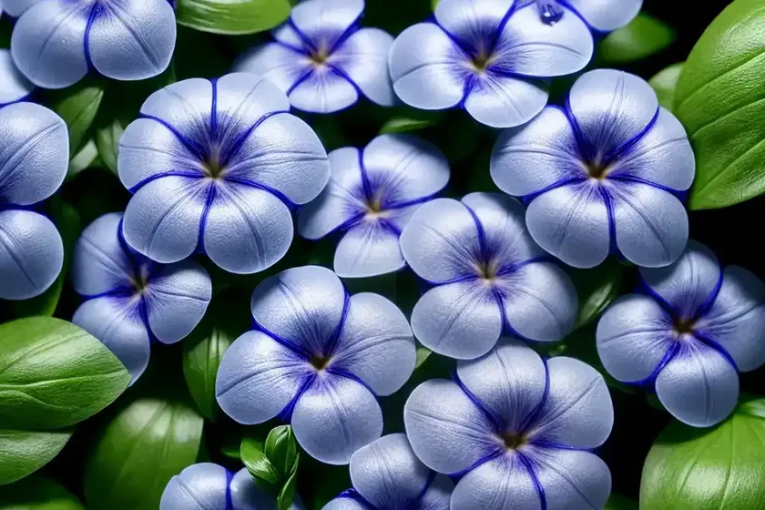 Lesser Periwinkle (Vinca Minor ‘Honeydew’) — photo 3