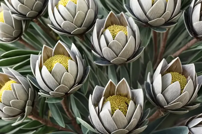 Leucadendron galpinii (galpins conebush) — photo 2