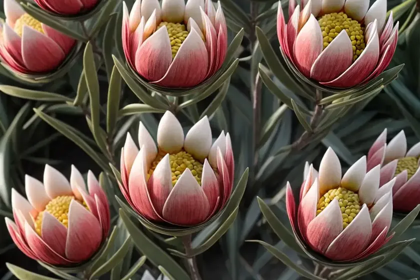 Leucadendron ‘safari sunset’ (conebush) — photo 2
