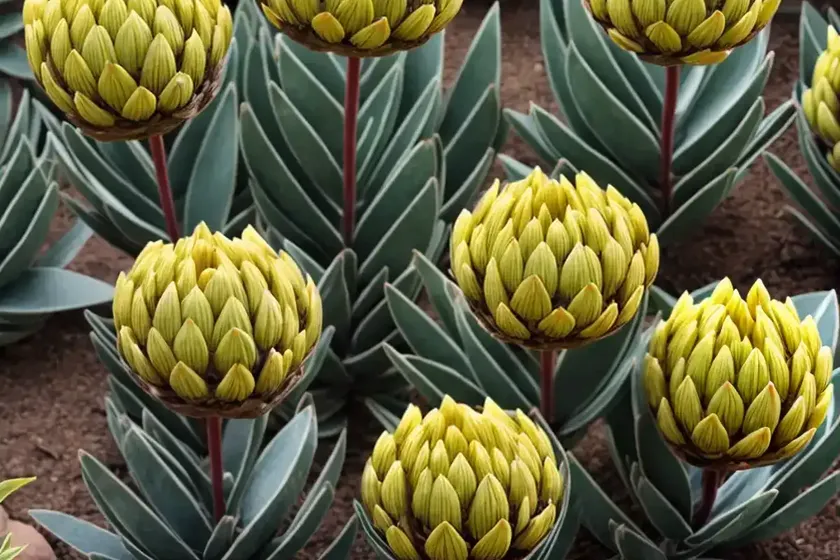 Leucadendron ‘safari sunshine’ (conebush) — photo 3