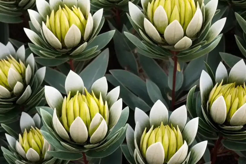 Leucadendron ‘safari sunshine’ (conebush)