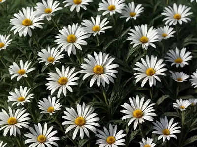 Leucanthemum X Superbum ‘Snowcap’ (Shasta Daisy)