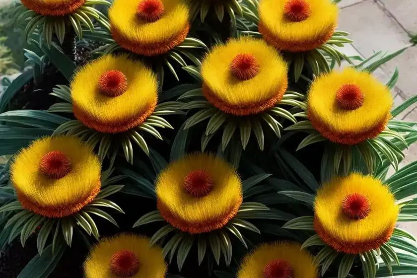 Leucospermum ‘california sunshine’ (pincushion) — photo 2