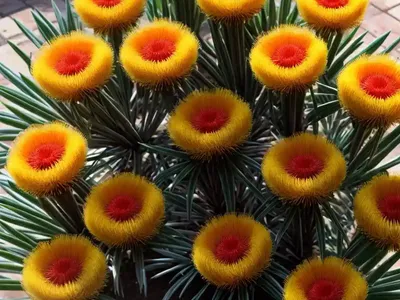Leucospermum ‘California Sunshine’ (Pincushion)