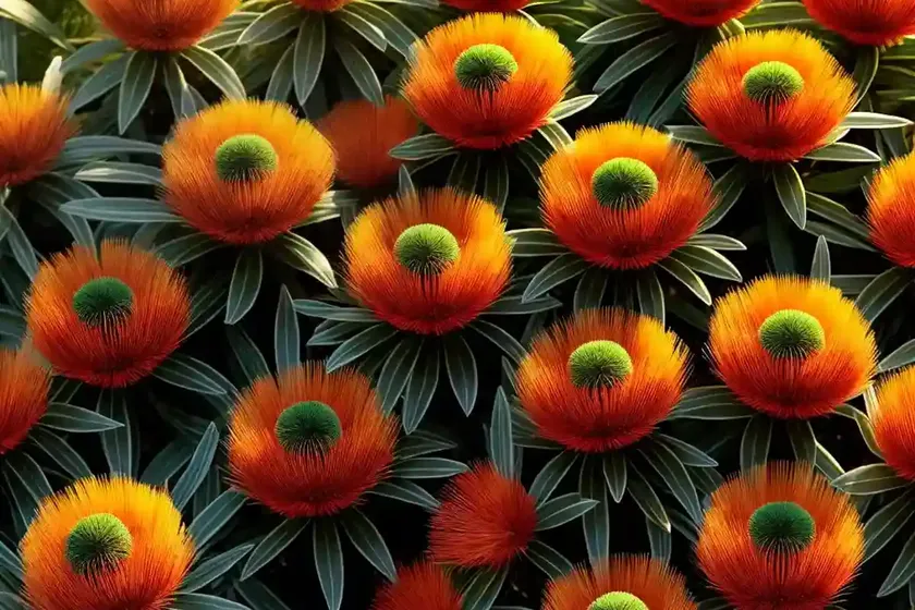 Leucospermum cordifolium ‘flame giant’ (nodding pincushion) — photo 2
