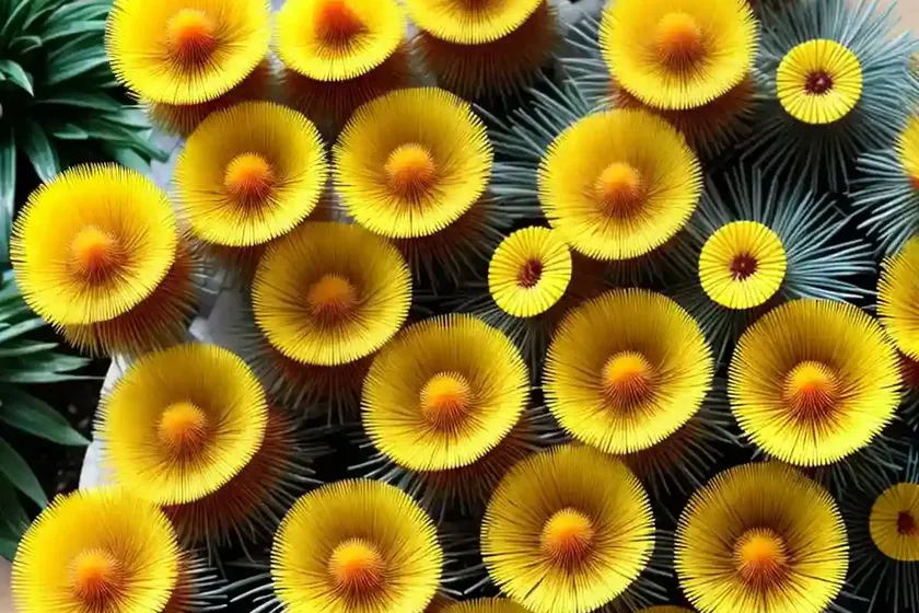 Leucospermum cordifolium ‘yellow bird’ (nodding pincushion) — photo 2