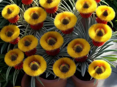 Leucospermum Cordifolium ‘Yellow Bird’ (Nodding Pincushion)