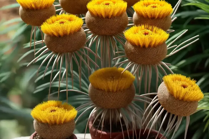 Leucospermum cuneiforme (wart-stemmed pincushion) — photo 3