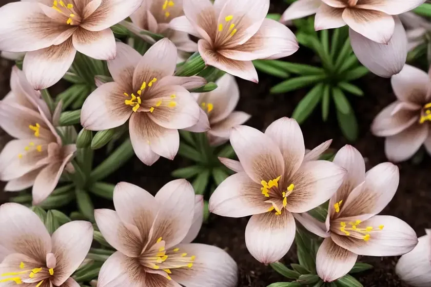 Lewisia cotyledon ‘elise mixed’ (siskiyou lewisia) — photo 2